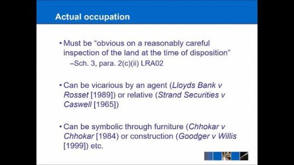 Land Law - Registered Land Part 2