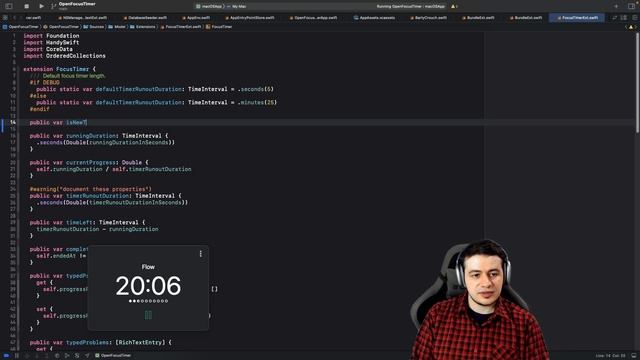 [iOS Dev] Open Focus Timer, pt. 15 | SwiftUI Mobile App Development смотреть онлайн
