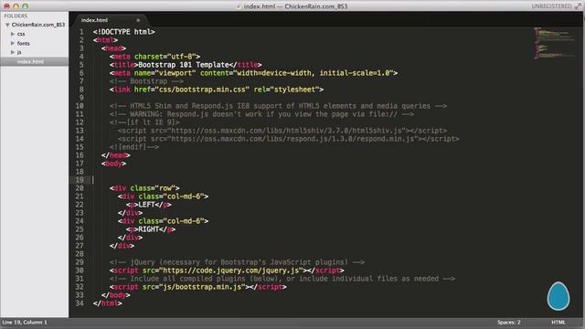 Clip 2.3 - Học thiết kế Web với Bootstrap 3, CSS, HTML - Grid System смотреть онлайн