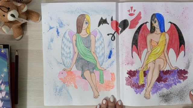 Хобби влог, смотрим раскрашенные за неделю! 11.11.2023 смотреть онлайн