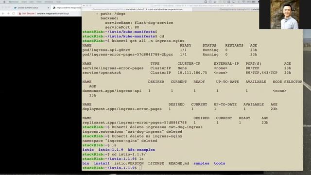 Istio Ingress Gateway vs. Kubernetes Ingress Demo смотреть онлайн