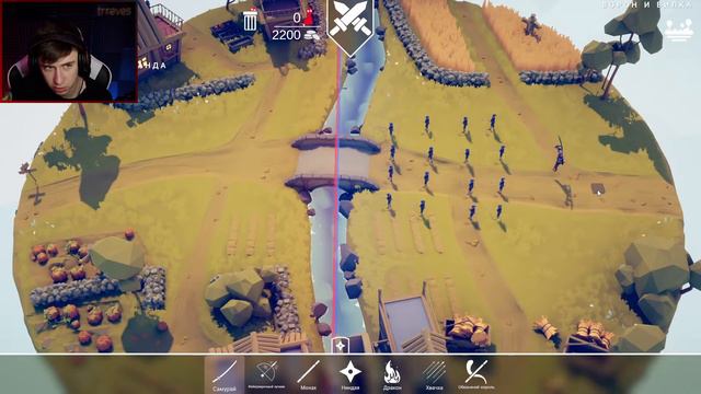 КОРОЛЬ ОБЕЗЬЯН Totally Accurate Battle Simulator #9 смотреть онлайн