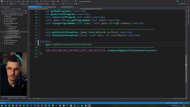 Lowpass and Highpass Filter Plugin with JUCE C++ Framework | Tutorial for Beginners [AudioFX #010] смотреть онлайн