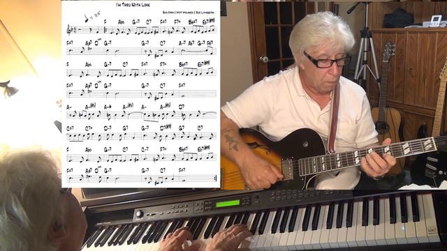 I'm Through With Love - guitar & piano jazz cover -Yvan Jacques смотреть онлайн