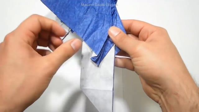 Origami Crested Kingfisher Tutorial (Morisue Kei) 折り紙 クレステッドキングフィッシャー оригами учебник птица смотреть онлайн