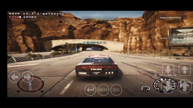 Winlator 1.1 Fix V7 By Ajay | NFS Rivals | DXVK 2.3.1 | Poco F3 (Snapdragon 870, Adreno 650)