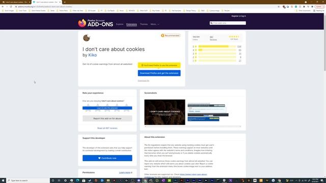 How to Block Website COOKIE WARNINGS with a Free Browser Plugin (Firefox & Chrome) смотреть онлайн