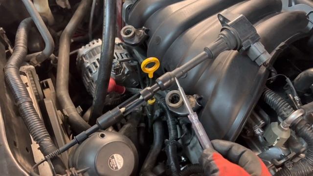 Проверка катушек зажигания Nissan QASHQAI. На холостом ходу трусит мотор Ниссан Кашкай