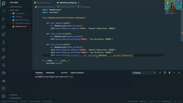 Week 6: Testing With Python смотреть онлайн