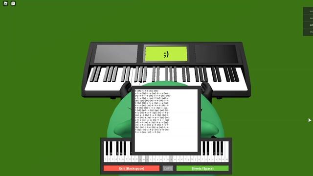 Undertale Tem Shop - ROBLOX (VIRTUAL PIANO) смотреть онлайн
