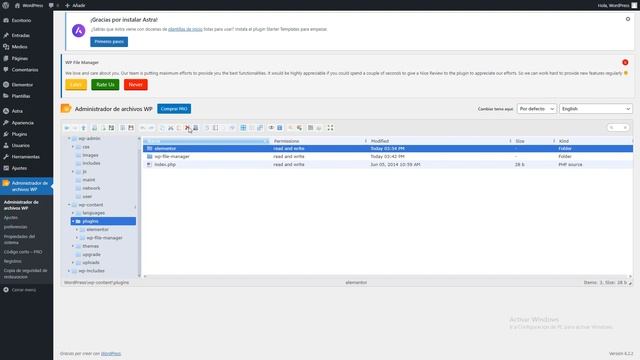 Administrar Archivos y Carpetas desde el Escritorio de WordPress | Plugin File Manager смотреть онлайн