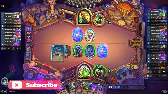 Hearthstone Curse Warlock Çok heyecanlı üç oyun ... смотреть онлайн