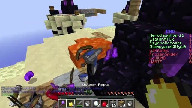 Minecraft - Sky wars (The End) смотреть онлайн