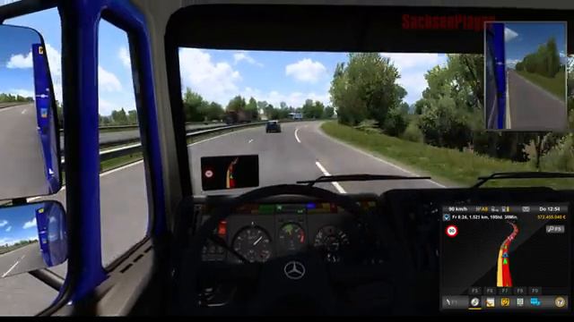? [ ETS2 Vers. 1.43 ] SachsenPlayer - Von Dresden nach Portugal mit dem Mercedes SK | #60 смотреть онлайн