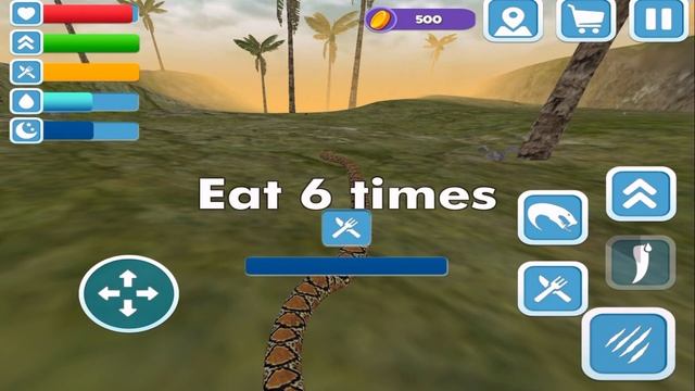 Python Snake Survival Simulator смотреть онлайн