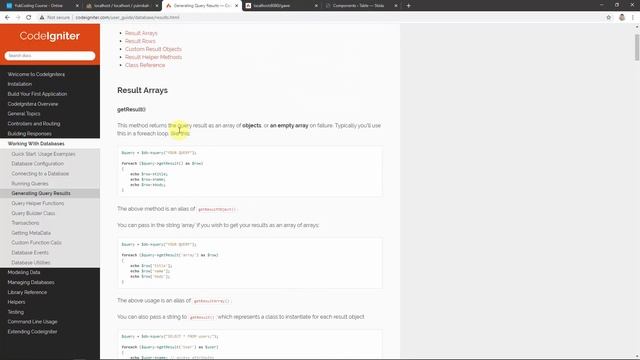 Show Data from Database using Query Builder CI4 (2 styles) [5] смотреть онлайн