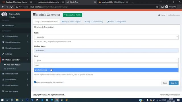 Membuat CRUD dengan Cepat Menggunakan Laravel CRUD Generator смотреть онлайн
