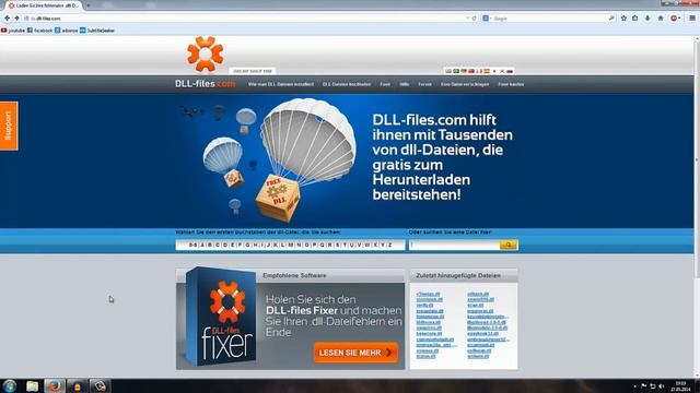 DLL-Datei fehlt-Fehler beheben - Tutorial (German/Deutsch) смотреть онлайн