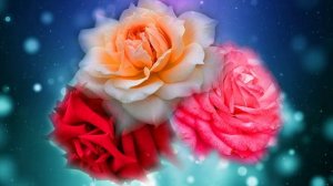 Футаж. Цветочный фон 94