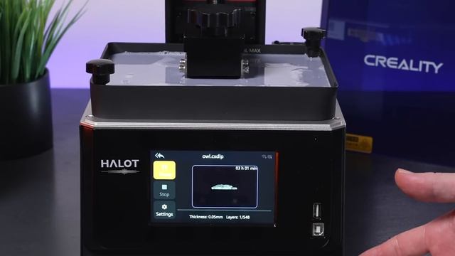 Creality Halot-One Plus - 3D Printer - Unbox & Setup смотреть онлайн