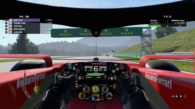 COURSE EN VUE COCKPIT SUR F1 2020 смотреть онлайн