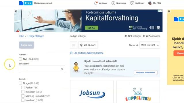 Finn - инструменты поиска работы в Норвегии смотреть онлайн