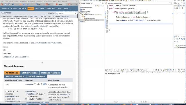 Priority Queues in Java смотреть онлайн