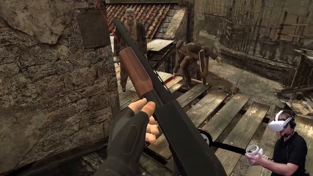 Let's Play Resident Evil 4 VR gameplay - PART ONE - Ian's VR Corner смотреть онлайн