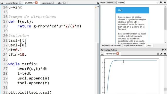 Ecuaciones diferenciales ordinarias, problemas de valores iniciales y método de Euler Python смотреть онлайн