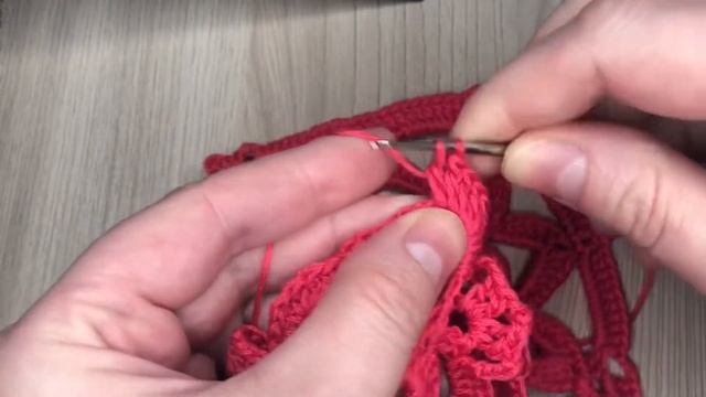 Летняя кофта крючком «Азалия»??? Часть 3. Кокетка. Соединение квадратных мотивов. смотреть онлайн