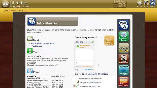 Virtual Reference Demo: Meebo смотреть онлайн