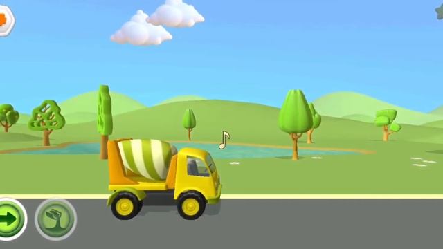 грузовичок Лёва играем и собираем БЕТОНОМЕШАЛКУ!!! смотреть онлайн