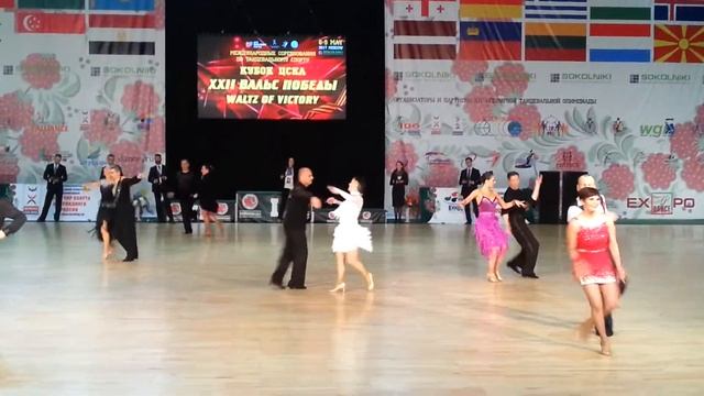 Кубок ЦСКА "Вальс Победы" 2017. Сеньеры 2. La - Jive, 1/2 финала. смотреть онлайн