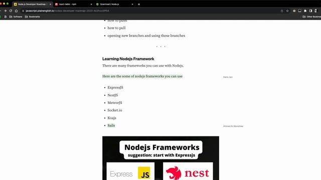 Nodejs Developer Roadmap 2023 смотреть онлайн