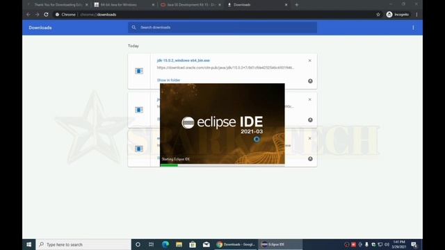 Step-By-Step Installation Of #JAVA / #JDK15 / #ECLIPSE IDE And Window Builder In #Windows.. #coding смотреть онлайн