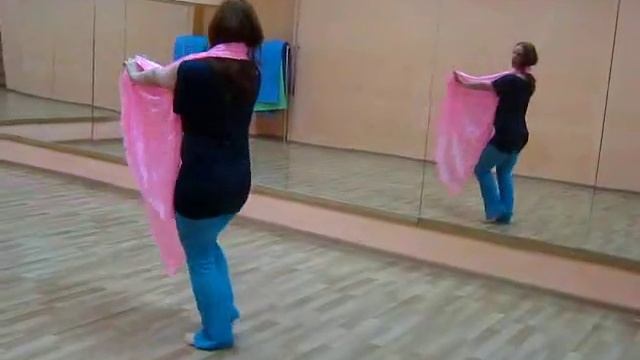 Разбор танца с платком. 1 часть смотреть онлайн