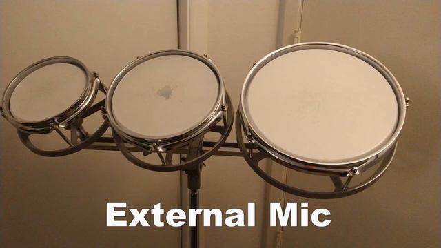 Audio Recording with Tascam DR-05X (Built-in mics vs external dynamic mic) смотреть онлайн