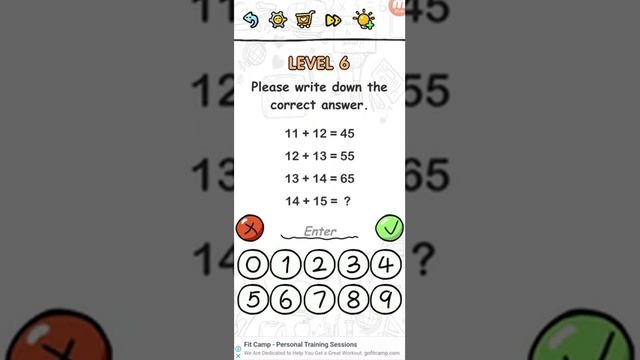 Brain Challenge Puzzle -Test My IQ Level 1 2 3 4 5 6 7 8 9 10 Walkthrough смотреть онлайн