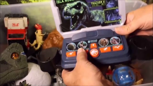 WORLD'S LARGEST JURASSIC WORLD COLLECTION!! Fallen Kingdom Dinosaur Toys Mattel WD Toys T-Rex Vs смотреть онлайн