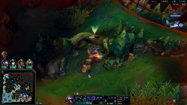Talon But I'm PERMA INVADING THE ENEMY JUNGLER TILL HE QUITS (RENGAR RAGED HARD😈)- League of Legend смотреть онлайн
