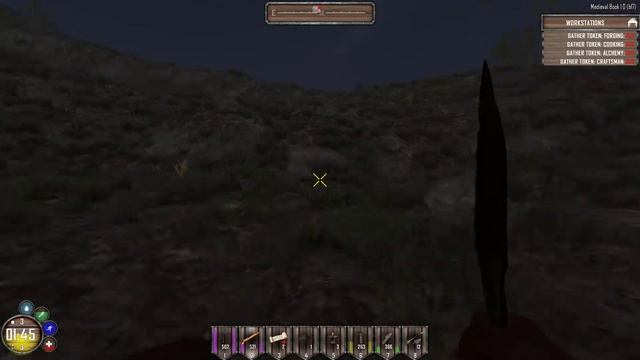 7 Days to die - Medieval Mod - S2 E4 - Staking a clam on my future base смотреть онлайн
