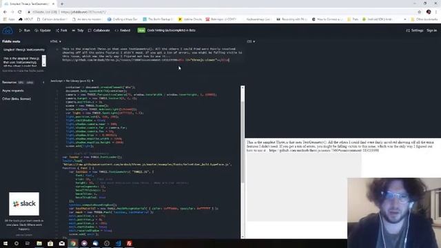 WordCrunch Live Coding - Three JS prototype смотреть онлайн