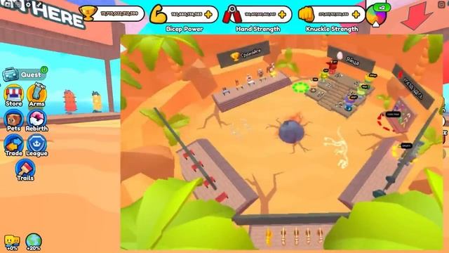 ? УРА! 5 МИР УЖЕ ВЫШЕЛ В АРМ РЕСЛИНГ СИМУЛЯТОР (КАК ПОПАСТЬ?) | РОБЛОКС - ARM WRESTLE SIMULATOR смотреть онлайн