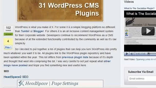 Optimizing WordPress Posts With Socialize смотреть онлайн