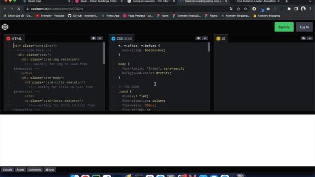 Hướng dẫn làm Loading Skeleton trong React components смотреть онлайн