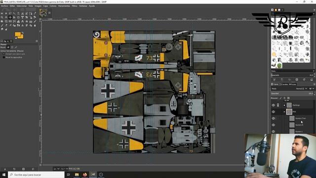 ¿Como hacer Skin personalizado con Gimp 2? | IL-2 Sturmovik GB смотреть онлайн