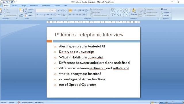 Cognizant UI developer - Reactjs Interview questions смотреть онлайн