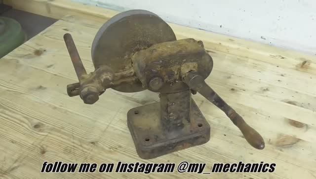 Antique Hand Cranked Grinder