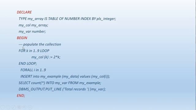 Tutorial 74 : FORALL Statement with Lower and Upper Bound Clause смотреть онлайн