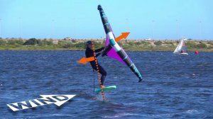 3 - как сохранять баланс при срыве крыла (WING FOIL_ Keeping Balance & Controlling Roll (foiling fun